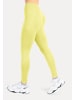 SMILODOX Leggings Trixy Scrunch in Gelb