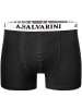 Alessandro Salvarini Boxershorts A. Salvarini Herren Boxershorts in Schwarz-weiß
