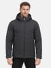 Winterjacke "A824" - mit Kapuze - in Anthrazit