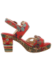 LAURA VITA Riemchensandalette in rot