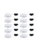 paulmann LED Einbauleuchte FixedLED 10er-Set schwenkbar