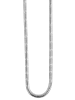 Adeliás Damen Halskette – Schlangenkette aus Edelstahl 50 cm in silber