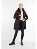 usha BLUE LABEL Damen Winterparka in Dunkelbraun