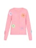 Swirly Women Cardigan in Pink