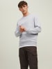 Jack & Jones Basic Sweater Langarm Shirt Rundhals Pullover JJESTAR in Grau
