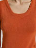 Peppercorn Top in Mecca Orange Metallic