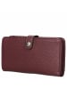 FREDs BRUDER Lunar - Geldbörse 12cc 18 cm (black) in oxblood