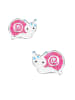schmuck23 Silber Ohrringe 925 Schnecke - 0,6 cm x 0,8 cm