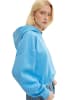 TOM TAILOR Denim Sweatshirt CROPPED in Blau