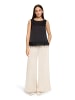 Vera Mont Modern fit Hose mit Taschen in Champagne Sorbet