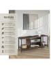 tectake TV-Schrank, 110 x 40 x 50,5 cm, höhenverstellbare Kunststofffüße