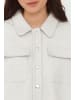 b.young Kurzjacke BYADANA SHIRT JACKET - 20810134  Kurzjacke mit Knopfverschluss in Weiß