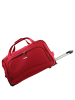 D&N Bags & More - 2-Rollenreisetasche 65 cm (schwarz) in rot