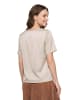 Betty Barclay Schlupfbluse mit Rundhalsausschnitt in Beige