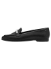 Tamaris Slipper in BLACK LEATHER