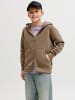 JACK & JONES Junior Kapuzensweatjacke JCOCOVER SCUBA JNR in walnut