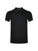 SikSilk Polo Shirt in black