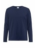 Hessnatur Langarm-Schlafshirt in dunkelblau