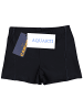 Aquarti Jungen Badehose Gestreift mit Motiven in schwarz/grau