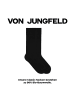 von Jungfeld Classic Socken Signature Innenbund in Schwarz