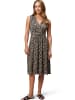 Zero  Jerseykleid mit Leo-Muster in NatureBlack