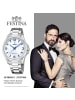 Festina Analog-Solaruhr Festina Solar Energy silber groß (ca. 42mm)