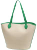 Valentino Bags Shopper Covent O01 in Naturale/Verde