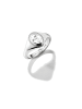 Thomas Sabo Ring Mit Weißem Zirkoniastein Oval Bold Elegance in silber, weiß