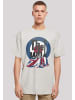 F4NT4STIC Heavy Oversize T-Shirt The Who Flag Blanket in lightasphalt