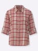 WITT WEIDEN Flanell-Bluse in sesam-rosenholz-kariert