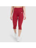 SMILODOX Capri Leggings Advanced Affectionate in Rot