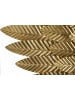 Mauro Ferretti 3D-Dekorpaneel mit goldenen Metallflügeln, 60 x 8 x 146 cm