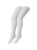 camano Strumpfhose 2er Pack white