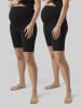Vero Moda 2er-Pack Bikershorts in Black