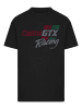 F4NT4STIC T-Shirt Castrol Vintage Distressed GTX Racing in schwarz
