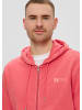 s.Oliver Sweatshirt Jacke in 2507_korallrot