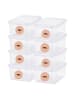 SmartStore 8er-Set Aufbewahrungsbox Classic Transparent 14L