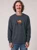 wat? Apparel Sweatshirt Sloth in India Ink Grey