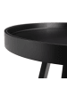 home24 Beistelltisch LOUSIKO in Schwarz