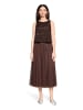 Vera Mont Pailletten-Top im Glitzer-Look in rostbraun