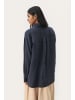 PART TWO Langarm - Hemd NuvinPW Oversize fit in After Midnight