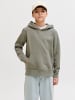JACK & JONES Junior Kapuzenpullover in Vetiver
