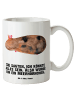 Mr. & Mrs. Panda Becher Einhorn Meerschweinchen mit Spruch in Weiß
