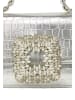 faina Handbag Handbag in Silver