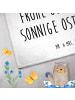 Mr. & Mrs. Panda Handtuch Hase Eier Malen mit Spruch in Weiß