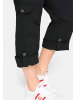 sheego Cargohose in schwarz