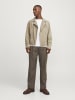 Jack & Jones Lederjacke in Greige