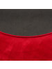 Snapstyle Luxus Super Soft Hochflor Langflor Teppich Deluxe Rund in Rot