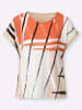 WITT WEIDEN Print-Shirt in orange-sand-bedruckt