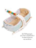 QuarttoLino 4 in 1 Babynest für Hochstuhl Quarttolino in blau,weiss
